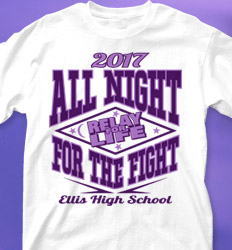 Relay for Life Shirt Designs - Volley Strike cool-210v2