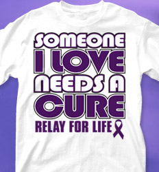 Relay for LIfe Shirt Designs - Hope Faith Cure cool-549f2