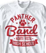 School Band Shirts - Our Mark desn-740o3