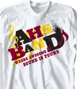 School Band Shirts - Randomizer desn-301s2