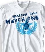 School Band Shirts - Star Laurel desn-643s2