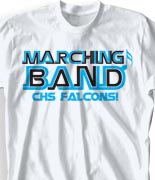 School Band Shirts - Orbit clas-711o9