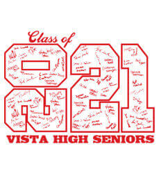 Senior Class Signature Template - Stack Up Year - desn-601u1