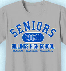 Senior Class T Shirt Design - Athletic - clas-480s4