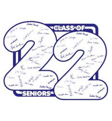 Senior Class Signature Template - B-Year - desn-383d2