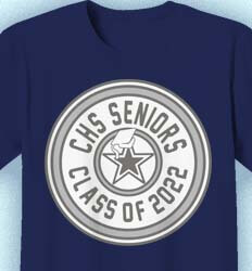 Senior Class T Shirt Design - AVID Stars - cool-581a2