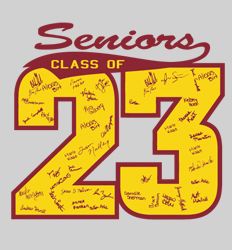 Senior Class Signature Template - Block Year - clas-449x7