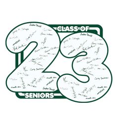 Senior Class Signature Template - B-Year - desn-383d3