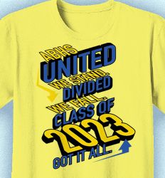 Senior Class T Shirt Design - Angled - cool-266b2