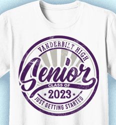 Senior Class T Shirt Design - Envision Logo - idea-27g1