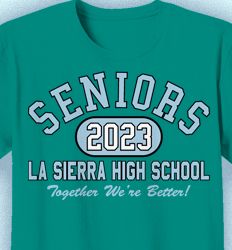 Senior Class T Shirt Design - Athletic - clas-480u1