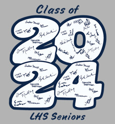 Senior Class Signature Template - Quad Year - desn-23tu1