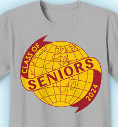 Senior Class T Shirt Design - International Class - idea-634i1