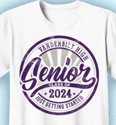 Senior Class T Shirt Design - Envision Logo - idea-27g3