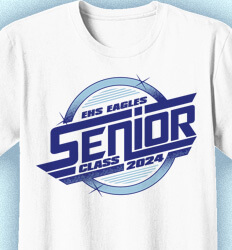 Senior Class T Shirt Design - Slick Look - idea-549s3