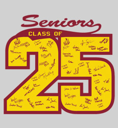 Senior Class Signature Template - Block Year - clas-449y1