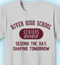 Senior Class T Shirt Design - Athletic - clas-480v8