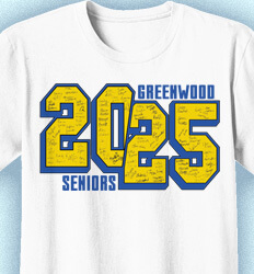 Senior Class T Shirt Design - Class Vision Signatures - idea-38c7