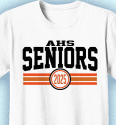 Senior Class T Shirt Design - USA Vintage 2 - idea-687u1