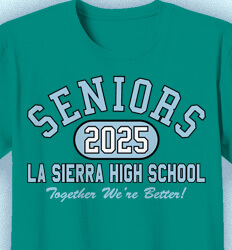 Senior Class T Shirt Design - Athletic - clas-480v9