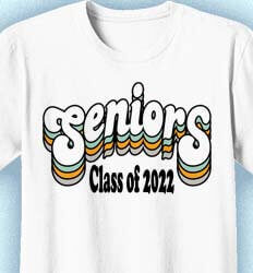 Senior Class T Shirt Design - Retro Quality 2 - idea-255s9
