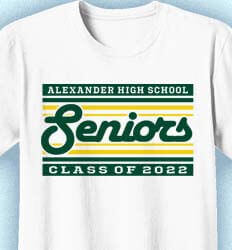 Senior Class T Shirt Design - Seniors Retro Status - idea-373s2