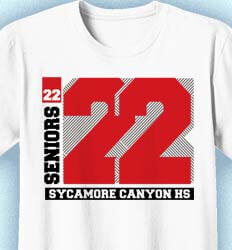 Senior Class T Shirt Design - Big College Year - idea-312b7