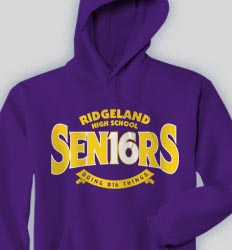 Senior Hooded Sweatshirt - Big Deal cool-124b2