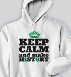 Senior Hooded Sweatshirt - Keep Calmer cool-144k1