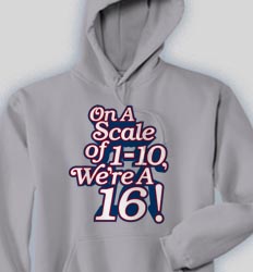 Senior Hooded Sweatshirt - Sixties Vintage clas-769v6