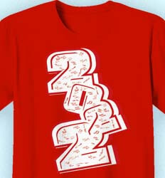 Senior Class T Shirt Design - Stagger Year - idea-478s1