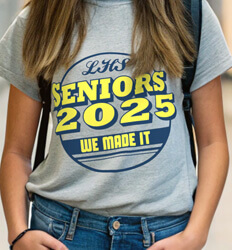 Senior Class T Shirt Design - Awesome Retro - idea-417b4