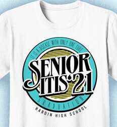 Senior Class T Shirt Design - Senior Cure - cool-418t3
