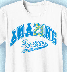 Senior Class T Shirt Design - Athletic Department - desn-342d4