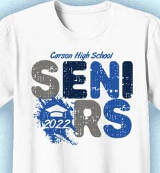 Senior Class T Shirt Design - Senior Canvas - idea-457s2