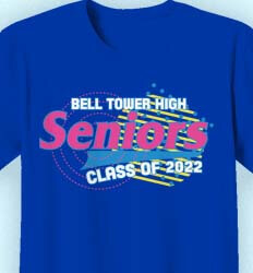 Senior Class T Shirt Design - Saved By Seniors - idea-377s2