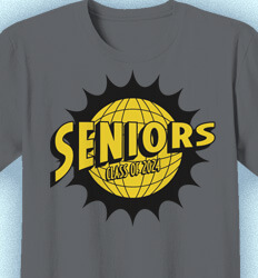Senior Class T Shirt Design - News Flash - idea-629n1