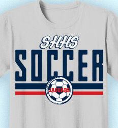 Soccer Shirt Designs - USA Vintage - clas-965w7