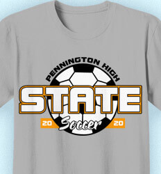 Soccer Shirt Designs - State Ball - idea-351s1
