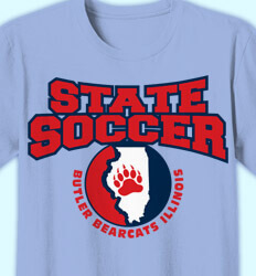 Soccer Shirt Designs - Our State Soccer - idea-338o1