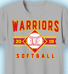 Softball Shirt Designs - Softball Classic - cool-873s1