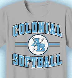 Softball Shirt Designs - Collegiate Softball - cool-892c1