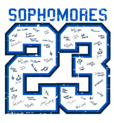 Sophomore Class Shirts Ideas - Old Jersey - clas-445w7