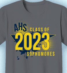 Sophomore Class Shirts - Totally 80s - idea-314t5