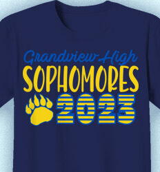 Sophomore Class Shirts - Class Poster - idea-399c1