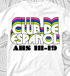 Spanish Club T Shirt Designs -  Nassau - clas-792a5