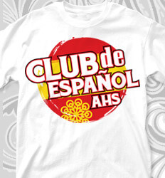Spanish Club T Shirt Designs - Spanish Club Ink - cool-745s1