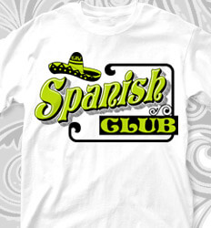 Spanish Club T Shirt Designs - Spanish Vintage - cool-770s1