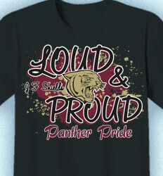 Spirit Shirts for School - Louder - cool-739l1