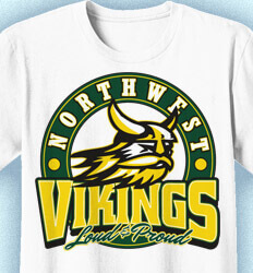 Spirit Shirts for School - Viking Pride - cool-140v1